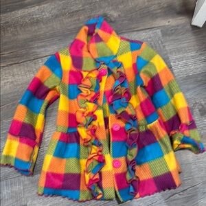 Vibrant Multicolor Kids Blazer